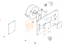 Platine f.Trafo 3 Ausgänge