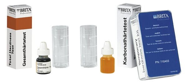 Brita Gesamt- und Karbonathärte testkit